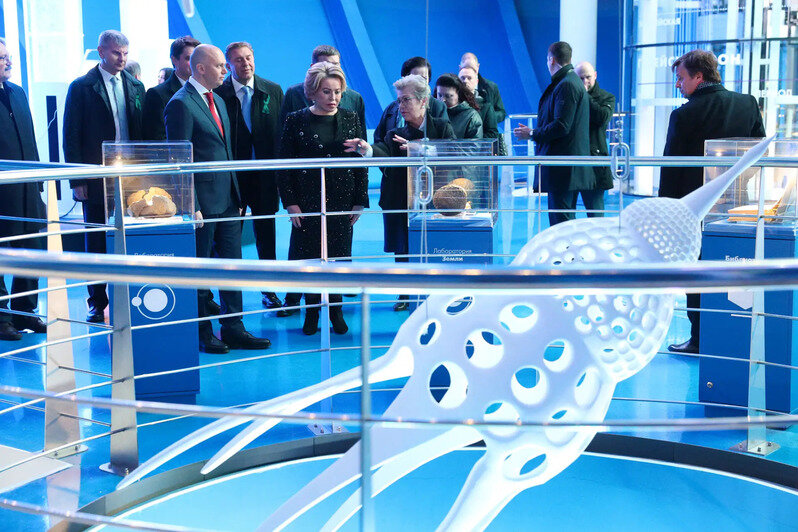 Посещение корпуса Музея Мирового океана "Планета Океан". | Фото: пресс-служба Совета Федерации