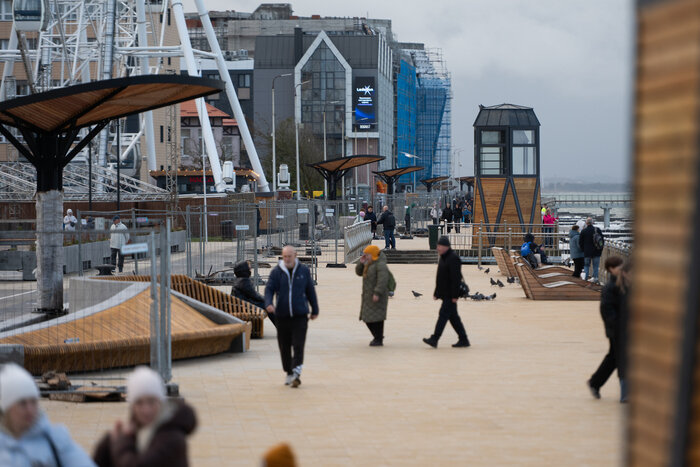 Зеленоградск. Уже прошлой осенью на набережной было много приятных обновлений | Фото: Александр Мелехов