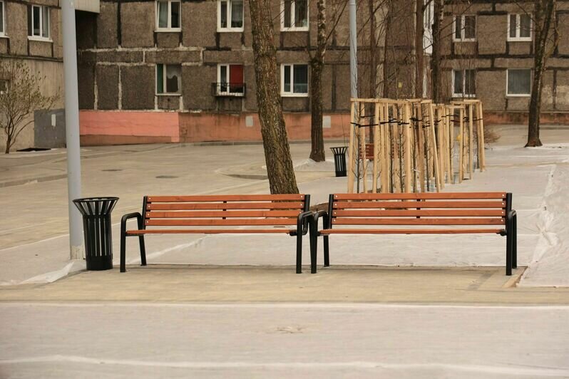 В Калининграде отремонтировали двор, который выглядел «как после бомбёжки» - Новости Калининграда | Фото предоставлено администрацией Калининграда