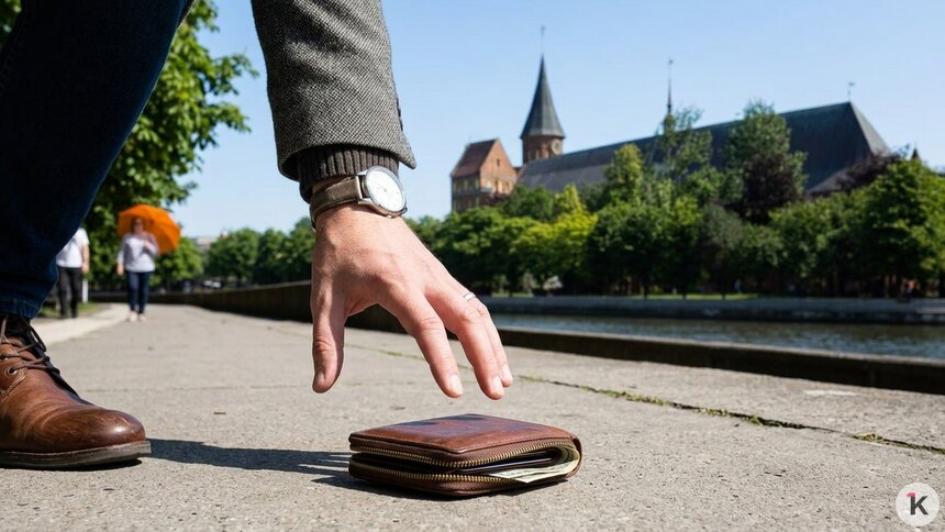 Закон для растеряш: в Калининграде разработали порядок обращения с найденными вещами - Новости Калининграда | Иллюстрация: «Клопс» / нейросеть «Ложка»