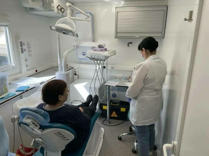 По Калининградской области снова пустили автопоезд здоровья - Новости Калининграда | Фото: канал губернатора Калининградской области Алексея Беспрозванных / Телеграм