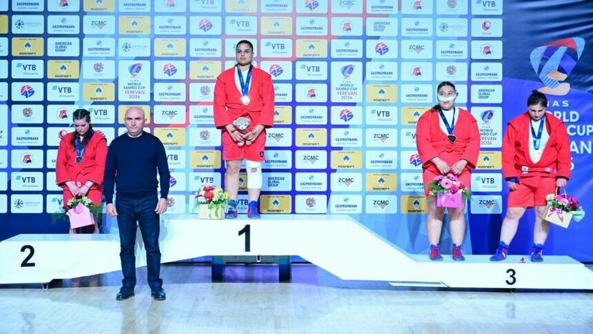 Сломала нос казашке и едва не оторвала руку украинке: калининградка триумфально выступила на Кубке Мира по самбо - Новости Калининграда | Фото: министерство спорта Калининградской области