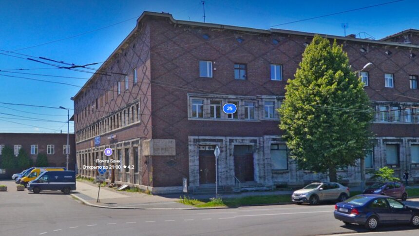 В Калининграде вновь не нашлось желающих поработать в здании старинного почтамта - Новости Калининграда | Скриншот сервиса  «Яндекс Карты»