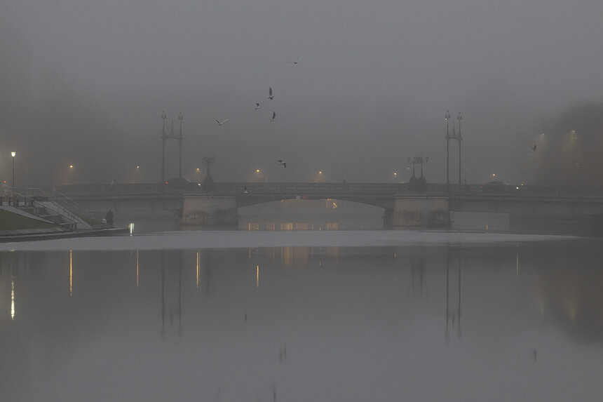 В ближайшие три часа Калининградскую область окутает туманом, видимость на дорогах упадёт до 500 метров - Новости Калининграда | Фото: архив «Клопс»