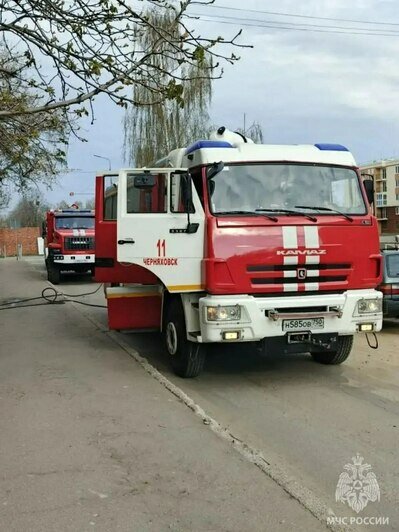В Черняховске при пожаре в квартире погибла женщина - Новости Калининграда | Фото: МЧС региона