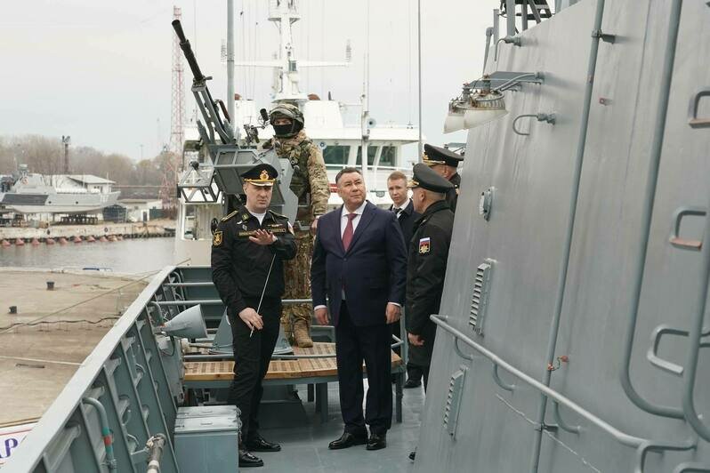 В Калининградскую область прилетел полпред президента в СЗФО Игорь Руденя - Новости Калининграда | Фото: пресс-служба правительства Калининградской области