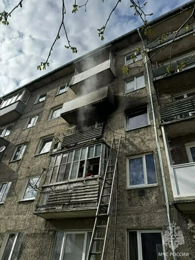 В Черняховске при пожаре в квартире погибла женщина - Новости Калининграда | Фото: МЧС региона