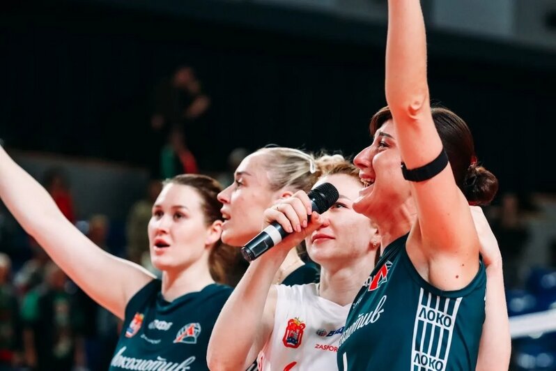 Моменты игры. | Фото: ВК «Локомотив»