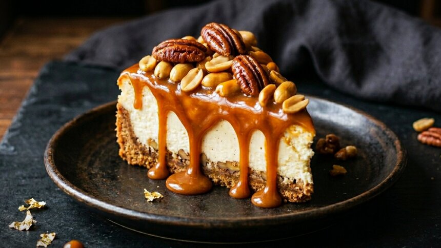 Домашние набросились на этот десерт и смели всё за секунду: простой рецепт торта «Сникерс» без выпечки  - Новости Калининграда | Иллюстрация: Дарья Мошникова / «Клопс»