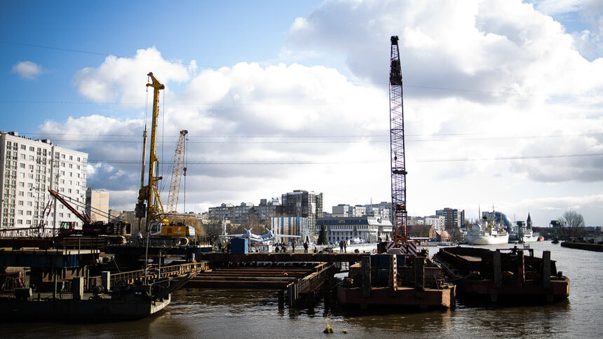 В Калининграде готовность автомобильного дублёра двухъярусного моста составляет лишь 45% - Новости Калининграда | Фото: Александр Подгорчук / Архив «Клопс»