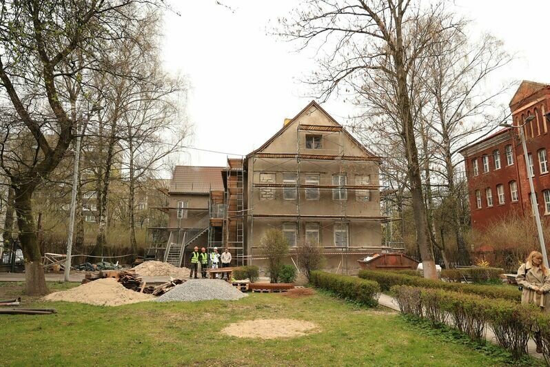Дом семьи в центре Калининграда обзаведётся огородом и уличным кинотеатром - Новости Калининграда | Фото: администрация Калининграда