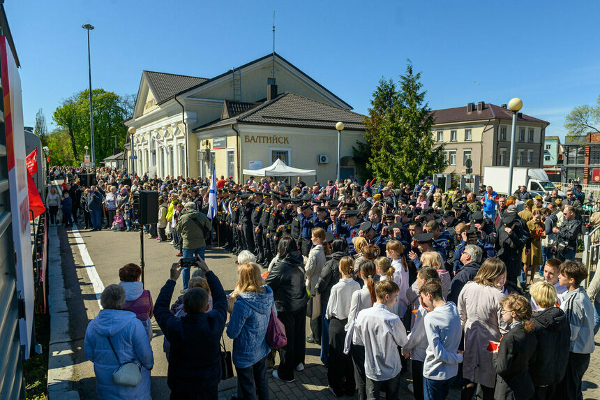 В этом году, как и в прошлом, первым «Эшелон Победы» примет Балтийск  | Фото: Александр Мелехов
