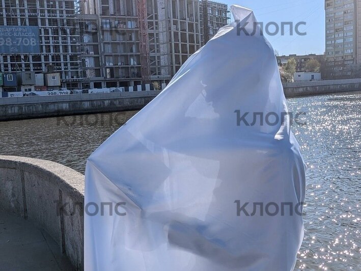 Студент БФУ стал прообразом для новой скульптуры на острове Канта в Калининграде (фото)   - Новости Калининграда | Фото: «Клопс»