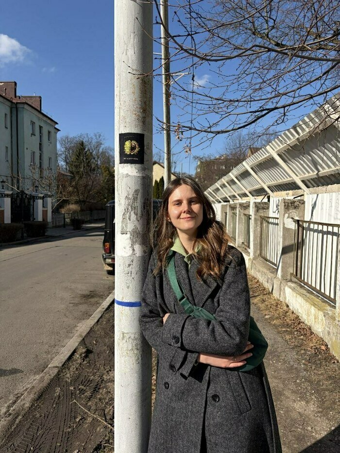 Каштаны, чайки, котики и аисты: на улицах Калининграда и области появились необычные вышитые картины (фото) - Новости Калининграда | Фото: Валерия Конах