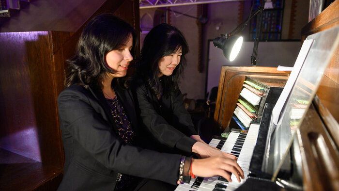 Хироко Иноуэ и Мария Гаврилюк | Фото предоставлено организаторами