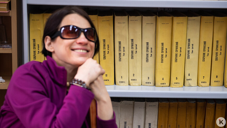 Открыть двери в мир заново: как в калининградской библиотеке учат незрячих верить в себя (фото) - Новости Калининграда | Фото: Александр Подгорчук / «Клопс»