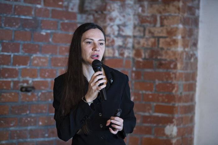 Архитектор Марина Шпилько рассказала о первых шагах в историческом комплексе | Фото: Александр Подгорчук