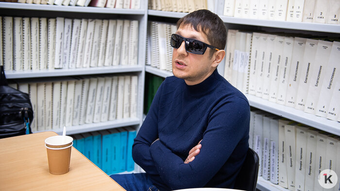 Открыть двери в мир заново: как в калининградской библиотеке учат незрячих верить в себя (фото) - Новости Калининграда | Фото: Александр Подгорчук / «Клопс»