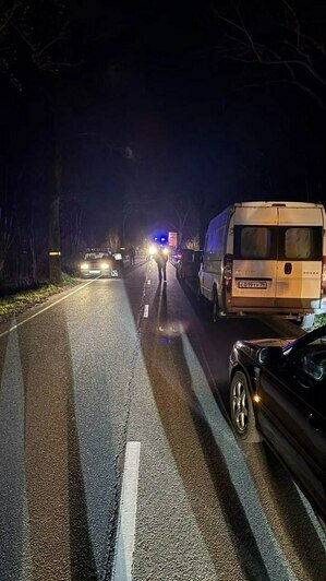 Место ДТП | Фото: Госавтоинспекция Калининградской области, очевидец Иван