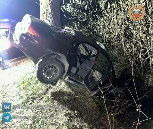 Место ДТП | Фото: Госавтоинспекция Калининградской области, очевидец Иван