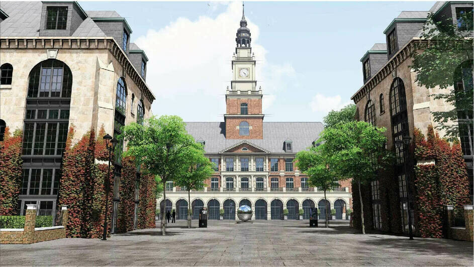 В Калининграде для нового кампуса БФУ изготовили скульптуру «Три критики Канта» (изображения) - Новости Калининграда | Эскизы предоставлены архитектором Артуром Сарницем