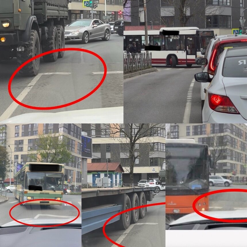 «Считали из кабинетов?»: калининградцы жалуются на странные решения по организации движения - Новости Калининграда | Фото читателя