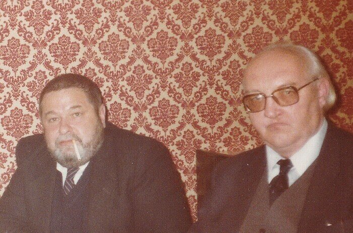 Вместе антифашистом Георгом Штайном Юлиан Семёнов занимался поисками Янтарной комнаты | Фото: архив героя публикации