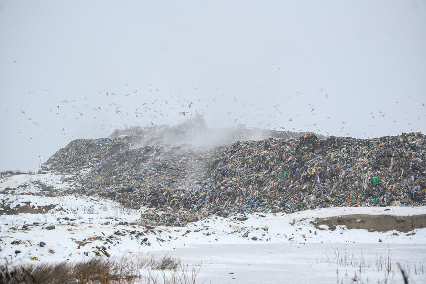 Полигон ТБО в пос. Барсуковка | Фото: Александр Мелехов