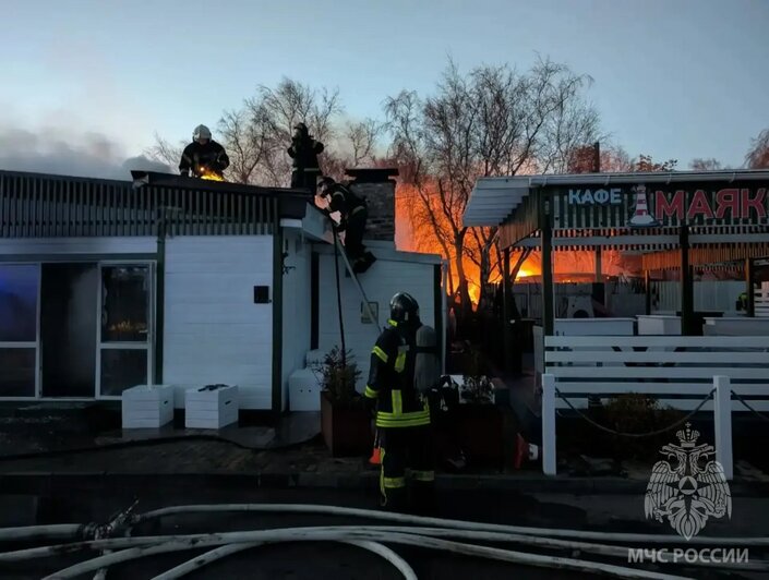 Пожар произошел в месте, популярном у туристов | Фото: МЧС России по Калининградской области»