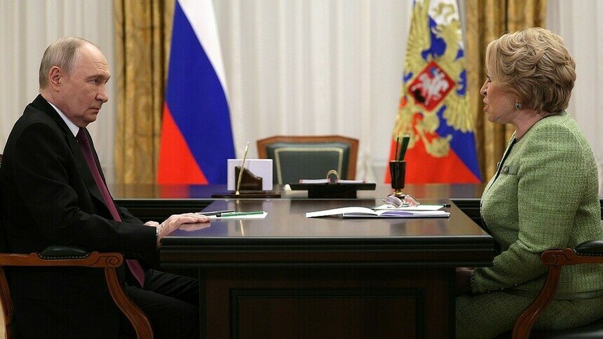 «Настроение приподнятое, ввели мост»: Матвиенко передала Путину привет из Калининграда   - Новости Калининграда | Фото: сайт президента России