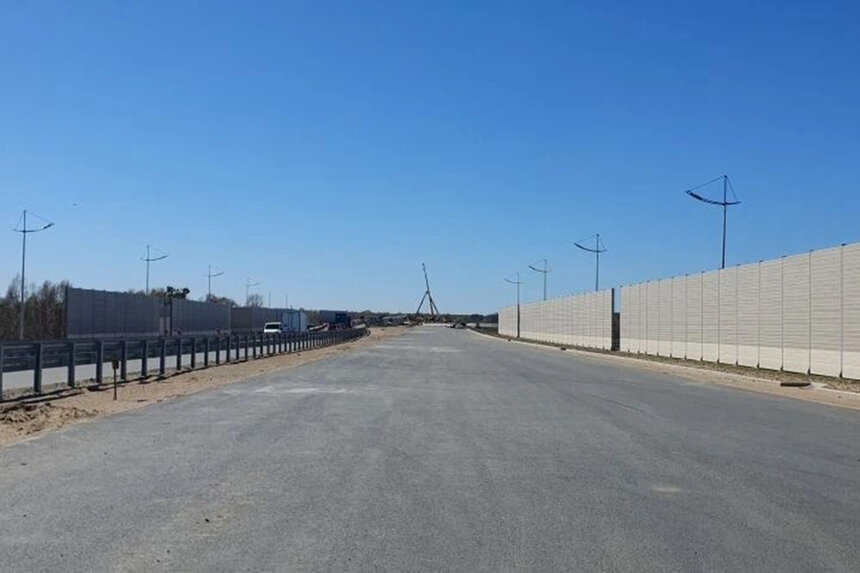 Протяженность основного шестиполосного участка Северного обхода -  1,4 км | Фото: правительство Калининградской области