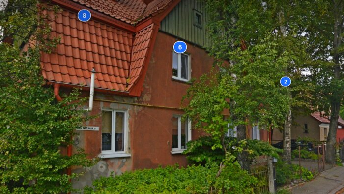 Печаль столетней давности: дом на Литейной в Калининграде сохранил историю двух одиноких женщин из начала прошлого века - Новости Калининграда | Скриншот сервиса  «Яндекс Карты»