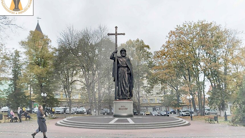 Совет по культуре одобрил проект памятника князю Владимиру на площади Победы в Калининграде (эскизы) - Новости Калининграда | Фото: эскизы