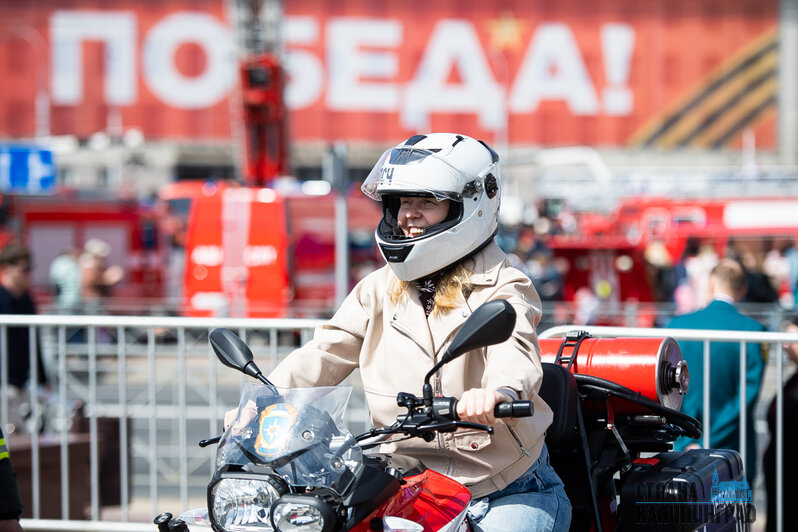 Квест в дыму: в Калининграде отмечают День пожарной охраны | Фото: Александр Подгорчук 