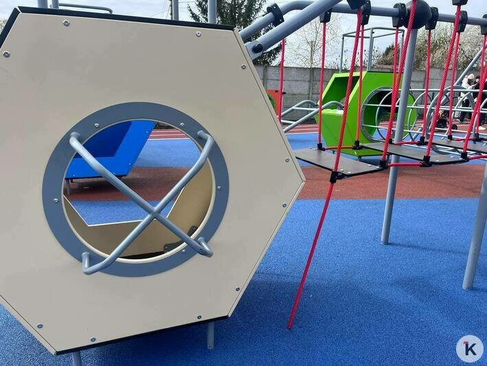 В Совхозном на западной окраине Калининграда открыли первую детскую и спортивную площадку - Новости Калининграда | Фото: «Клопс»