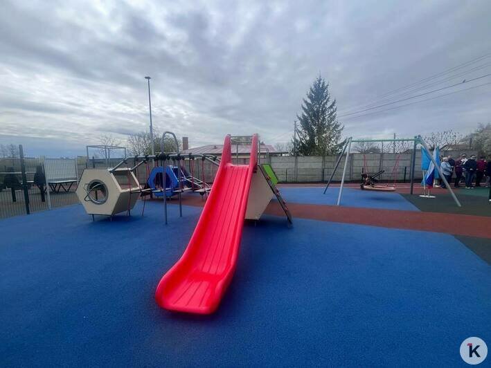 В Совхозном на западной окраине Калининграда открыли первую детскую и спортивную площадку - Новости Калининграда | Фото: «Клопс»