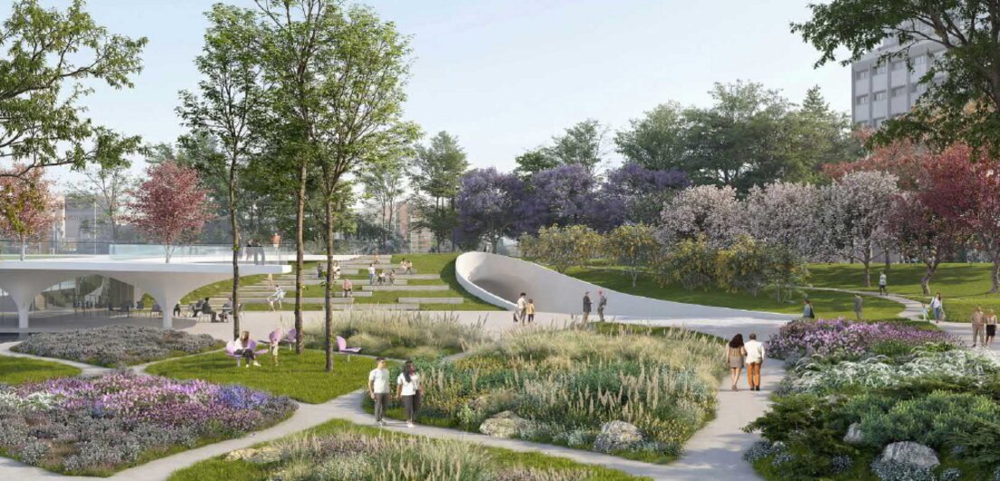 Вместо Дома Советов - парк «Россия»: каким станет центр Калининграда | Фото: из презентации бюро "Другая архитектура"