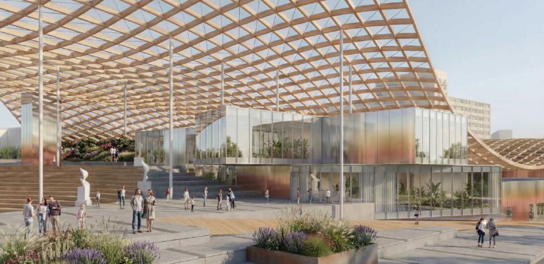 Вместо Дома Советов - парк «Россия»: каким станет центр Калининграда | Фото: из презентации бюро "Другая архитектура"