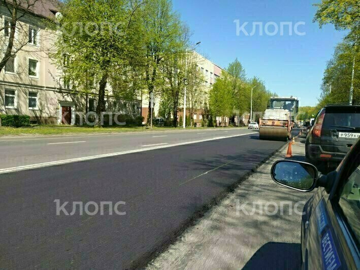 На Невского в сторону выезда к морю водители встали в километровой пробке (фото) - Новости Калининграда | Фото: очевидцы