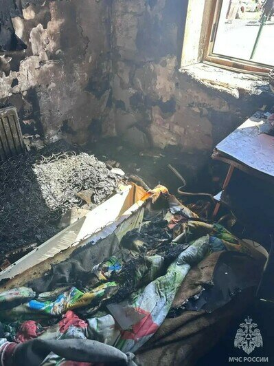 В Багратионовском районе загорелась квартира: пожарные быстро ликвидировали огонь - Новости Калининграда | Фото: МЧС региона