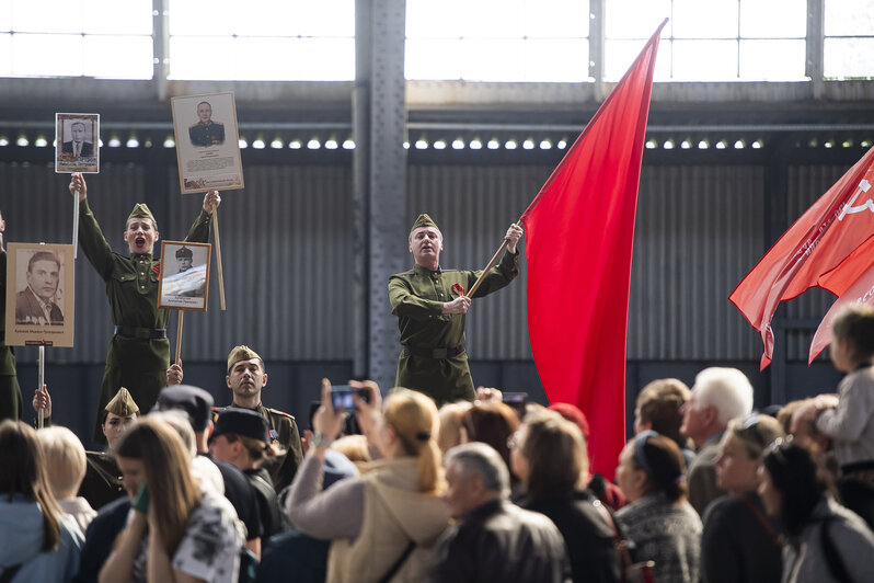 Так встречали «Эшелон Победы» в Калининграде 4 мая | Фото: Александр Подгорчук