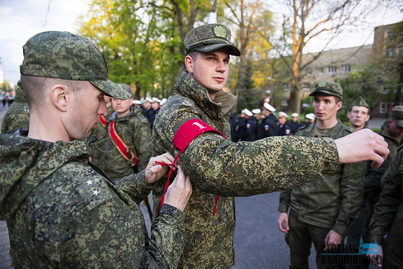 Подготовка к 9 Мая: фоторепортаж с первой репетиции парада в Калининграде