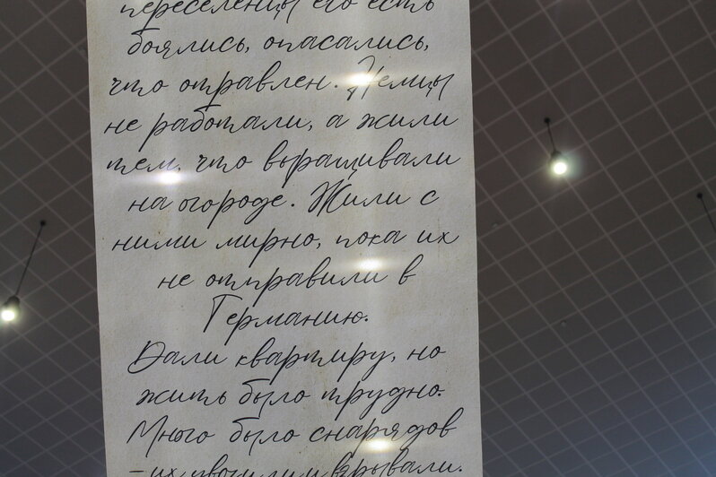 В Калининграде письма переселенцев стали основой инсталляции в торговом центре (фото) - Новости Калининграда | Фото: Алёна Михайлова
