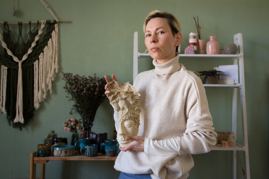 Ольга Буряк: "Люблю человеческую красоту: лица, глаза, губы" | Фото: Маргарита Юркова