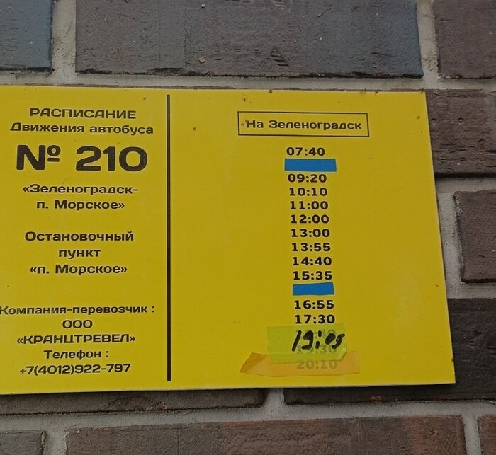 В Калининграде отменят единственный прямой автобус на Куршскую косу - Новости Калининграда | Фото: «Клопс»