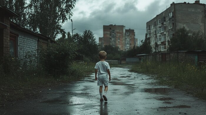 «Отец заплакал и встал перед сыном на колени»: как и почему в Калининградской области теряются дети    - Новости Калининграда | Иллюстрация: Ксения Александрова / Midjourney