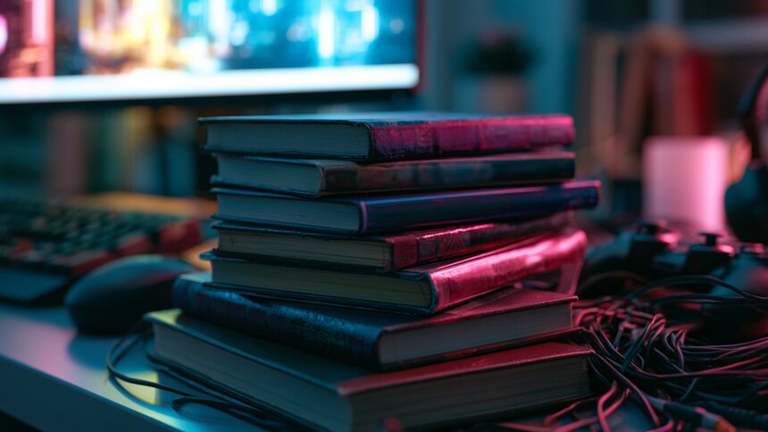 История, технологии и секреты индустрии: 6 познавательных книг для тех, кто любит видеоигры - Новости Калининграда | Иллюстрация: Ксения Александрова / «Клопс»