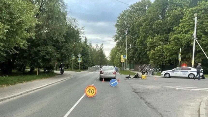 На Герцена водитель электровелосипеда попал под машину   - Новости Калининграда | Фото: Госавтоинспекция Калининградской области