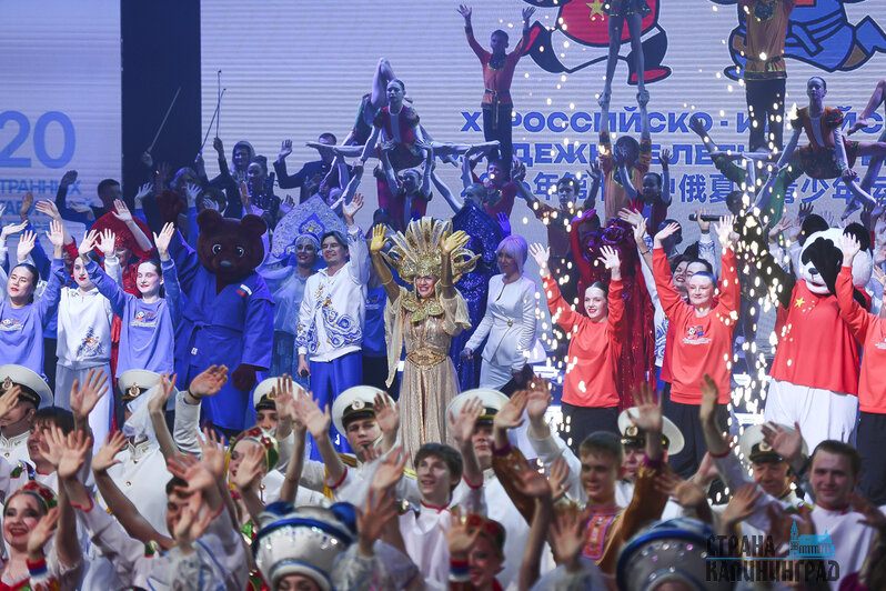 Церемония открытия X Российско‑китайских молодёжных игр в Светлогорске. | Фото: Александр Подгорчук