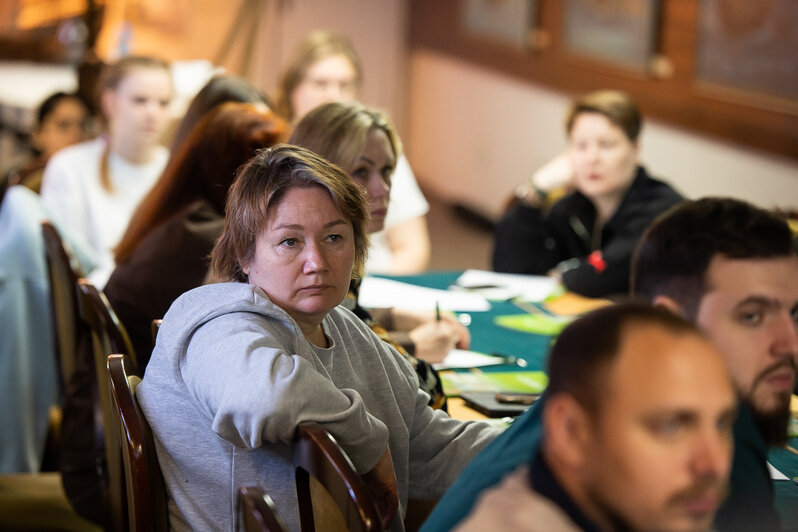 Лекционная часть прошла на судне «Витязь» в Музее Мирового океана.  | Фото: Александр Подгорчук 